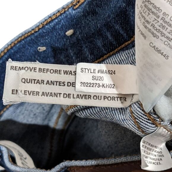 Like New Madewell Women's 10" High-Rise Skinny Jeans Size 26P Style MA624 - Picture 9 of 10